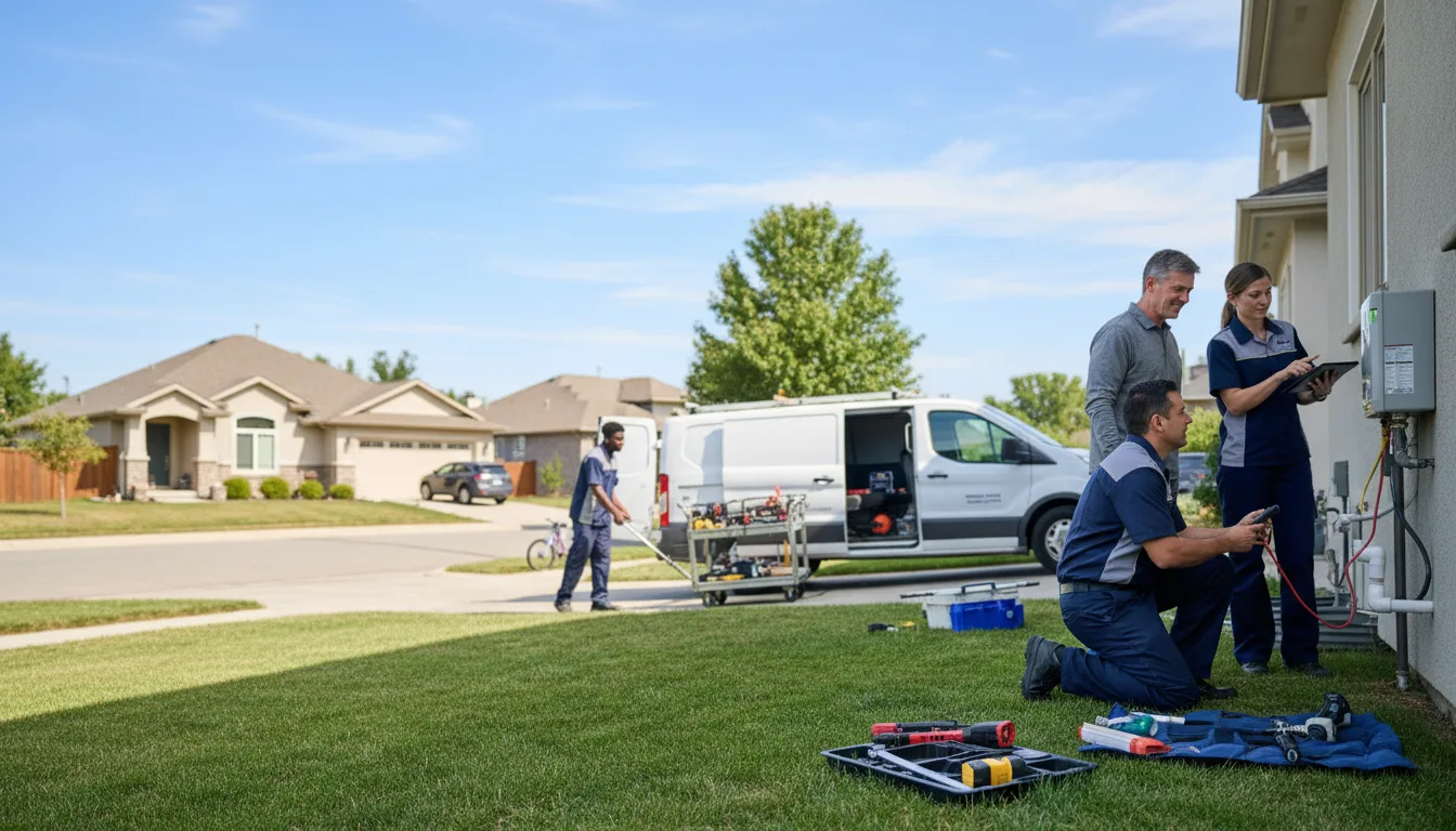 Tankless water heater service in Milford, UT